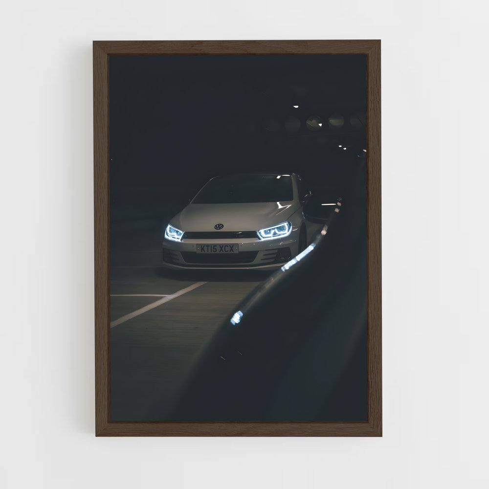 Poster superbe Scirocco r – affiche Volkswagen (vue 5)